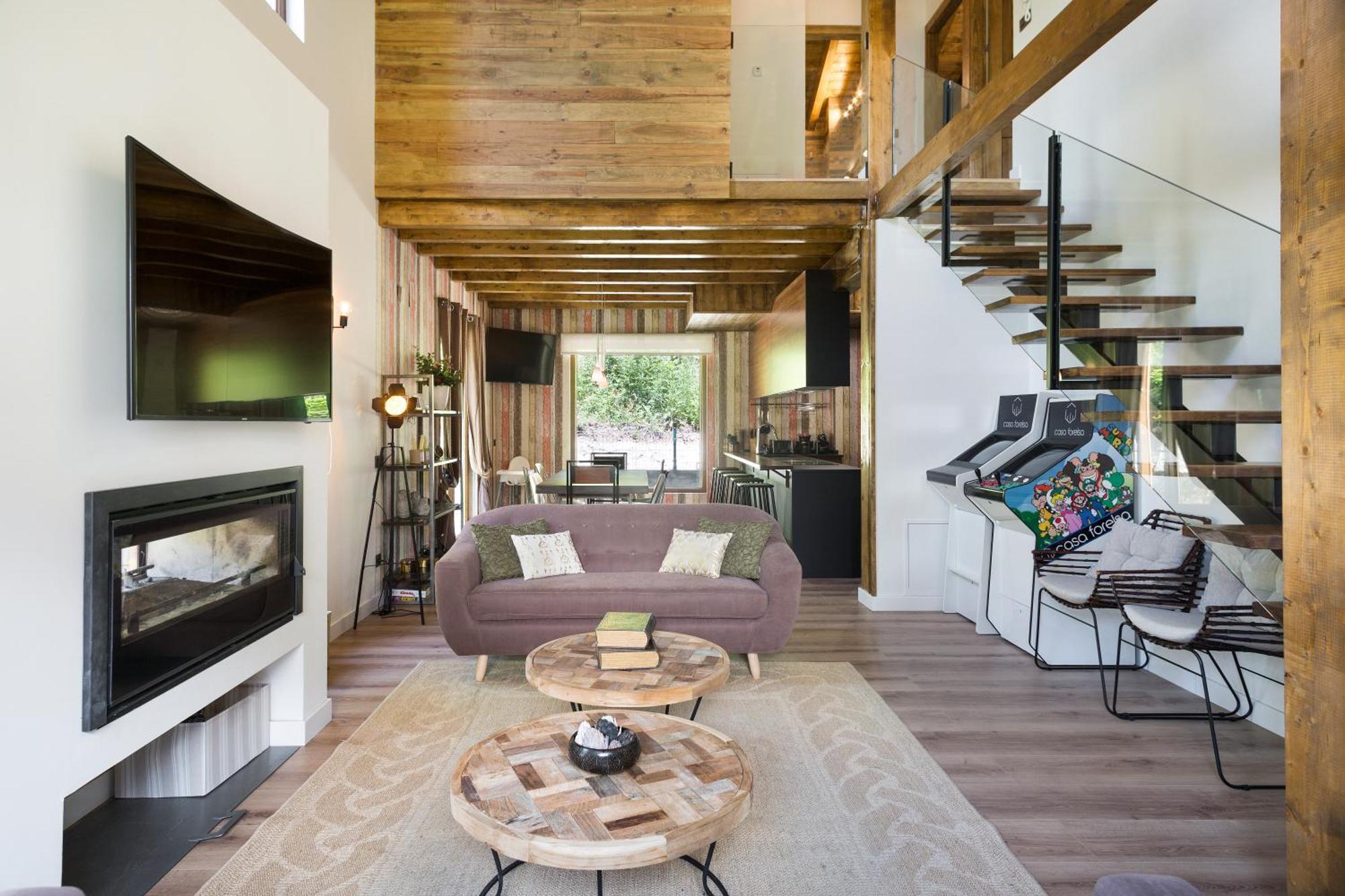 Casa Forelsa Lujo En La Montana Hoz de Jaca Exterior foto