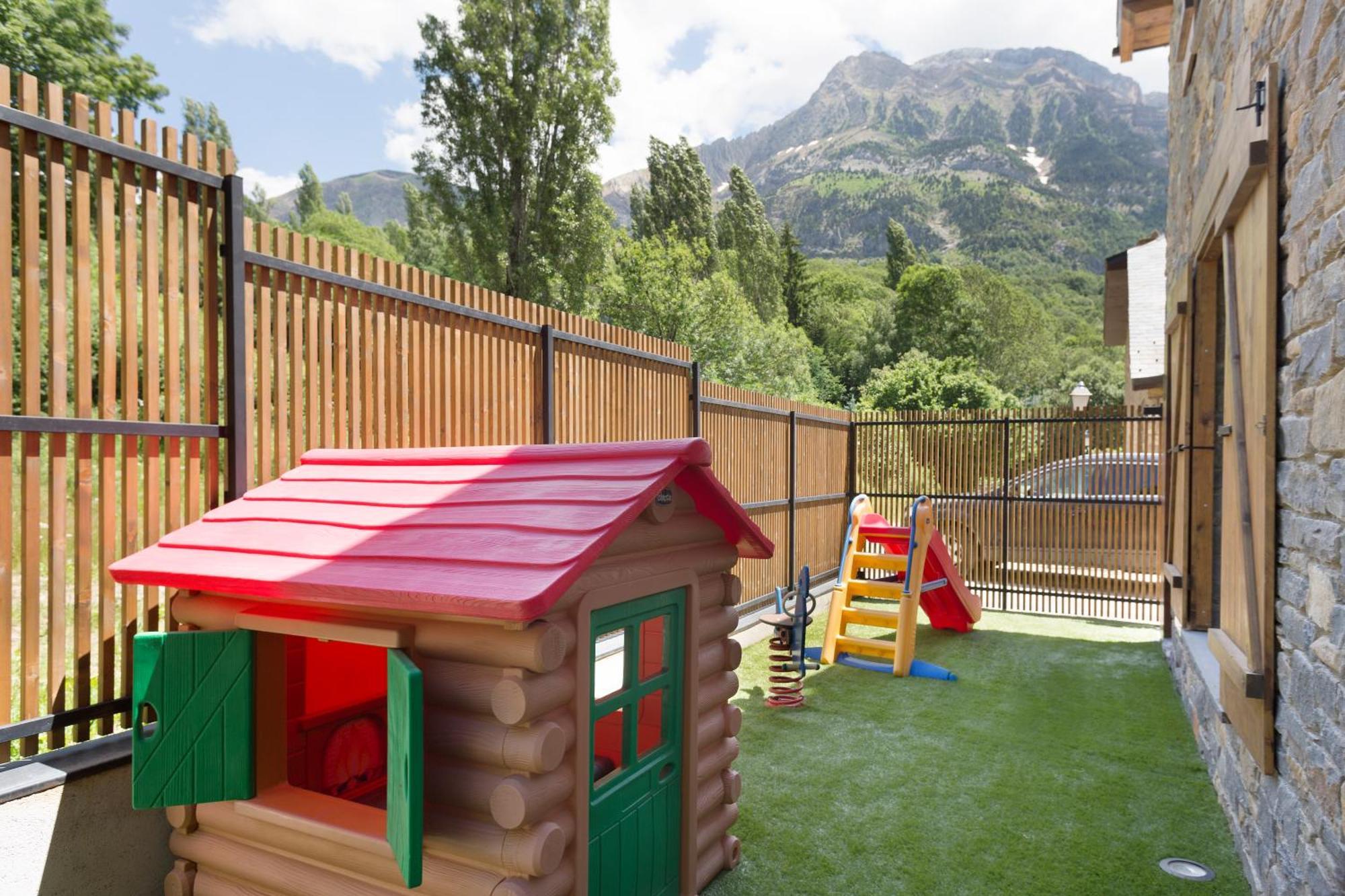 Casa Forelsa Lujo En La Montana Hoz de Jaca Exterior foto